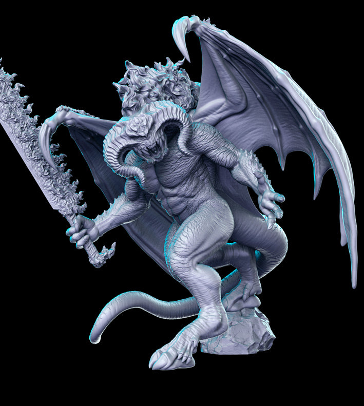 miniature Balor, Balrog sculpted by RN Estudio