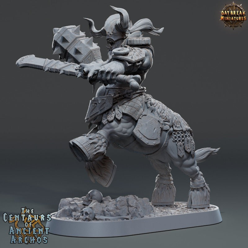 miniature Barrian The Diamond Hooved sculpted by Daybreak Miniatures