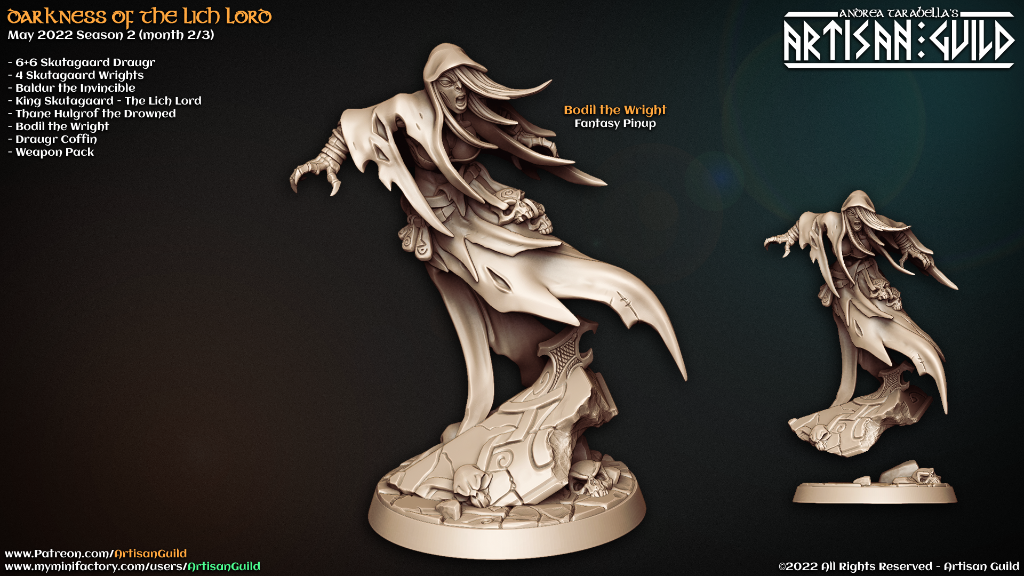 Undead tattered cloak wailing banshee spirit