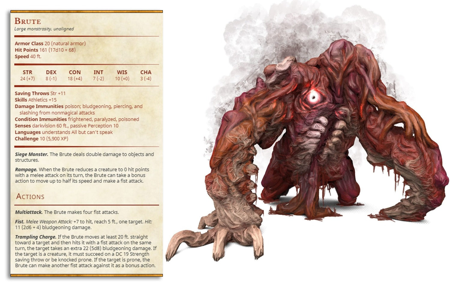 corrupted monstrosity