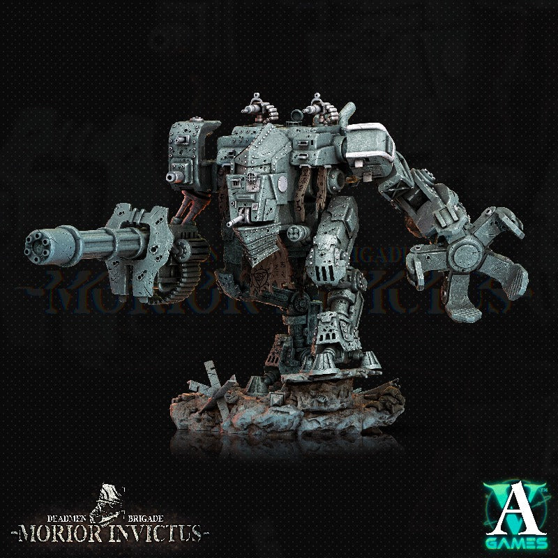 miniature Morior MK-18 Paladin sculpted by Archvillain Games