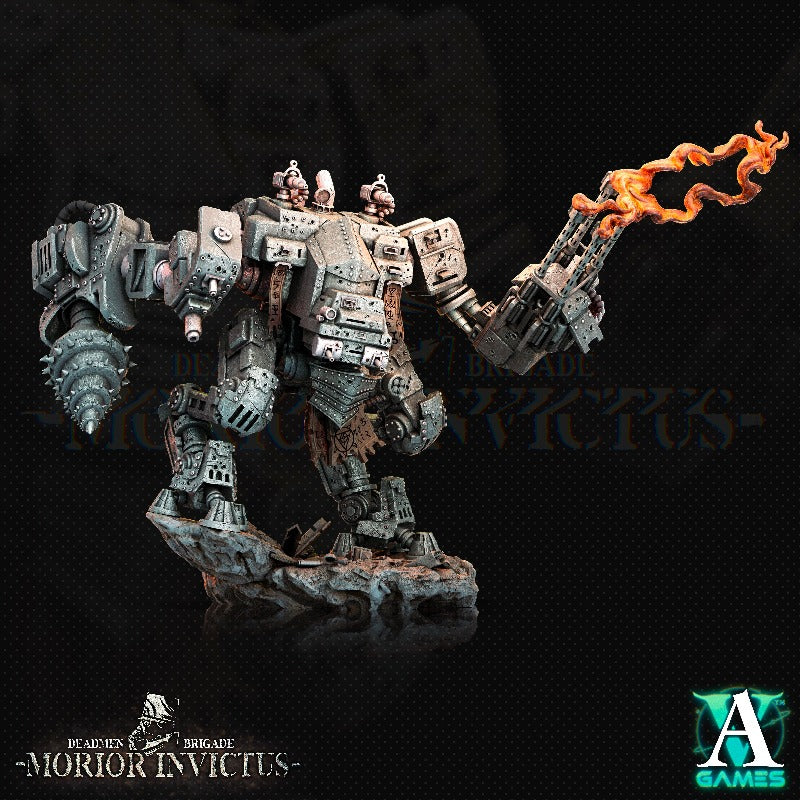 miniature Morior MK-18 Paladin sculpted by Archvillain Games