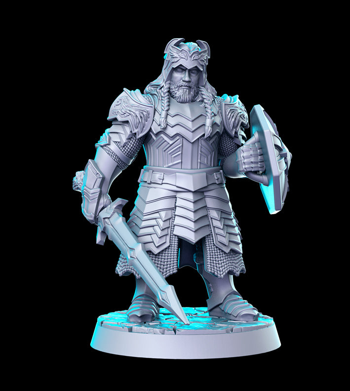 miniature Dwarf King sculpted by RN Estudio