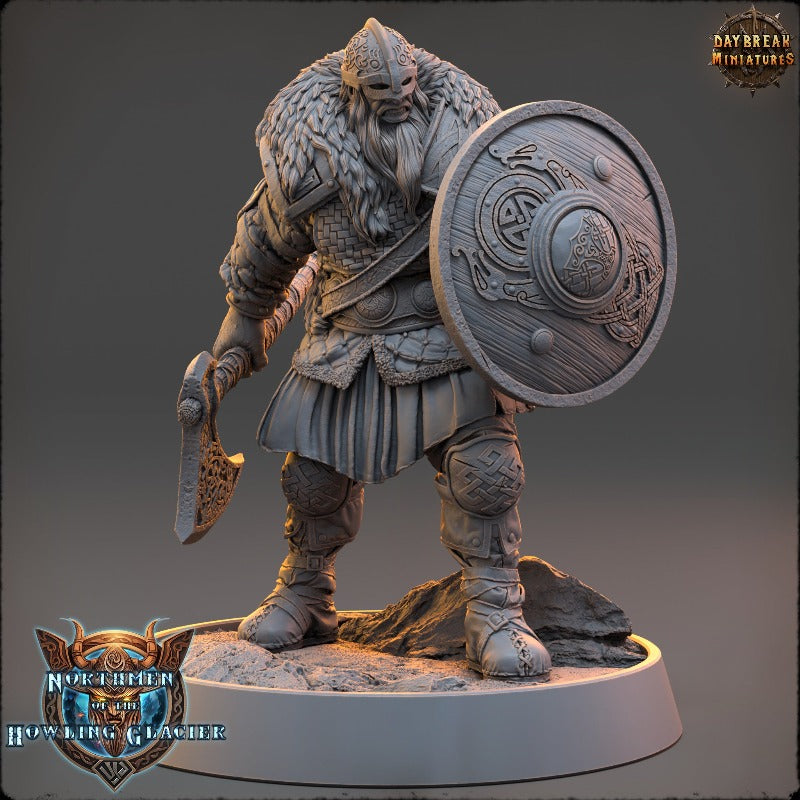 miniature Einar Bloodaxe sculpted by Clay Cyanideminiature Einar Bloodaxe sculpted by Daybreak Miniatures