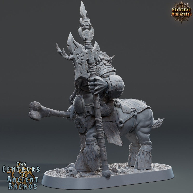 miniature General Steelbone sculpted by Daybreak Miniatures