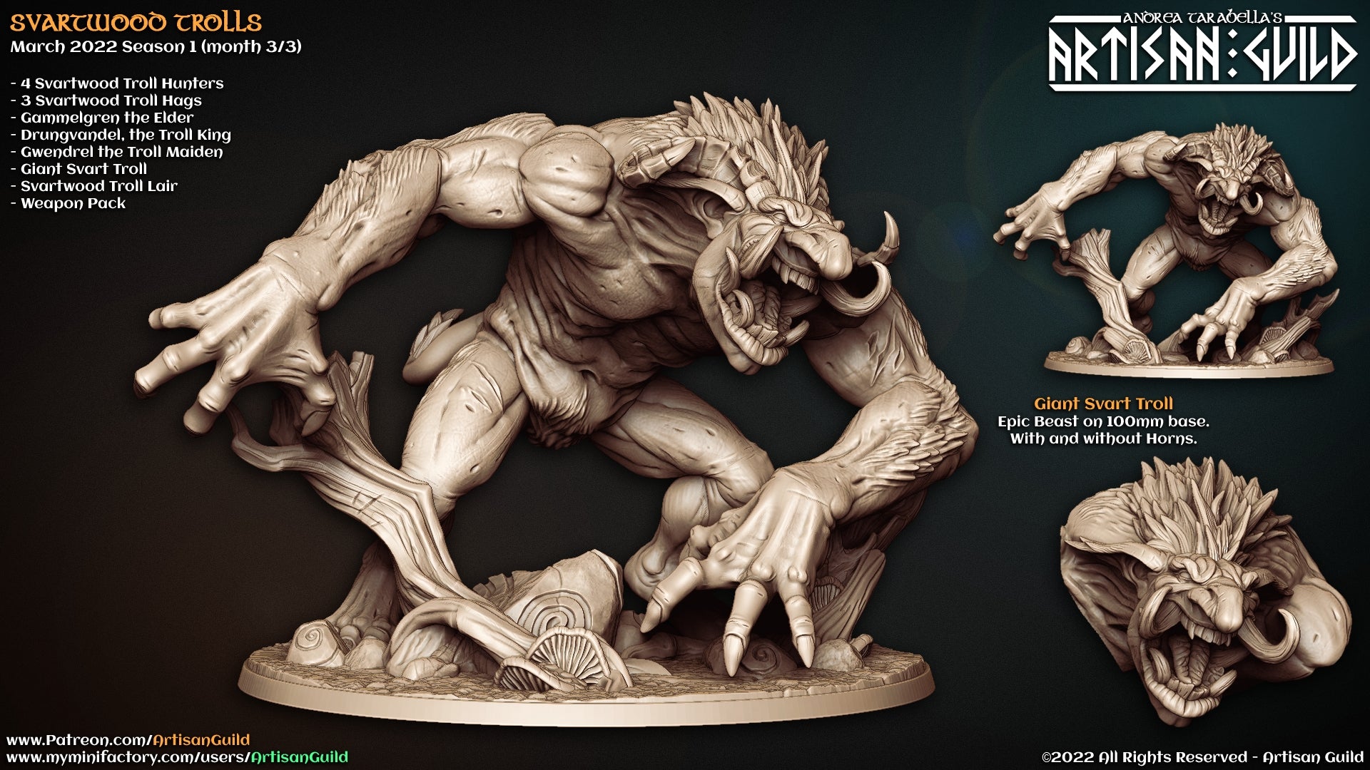 Giant Svart Troll
