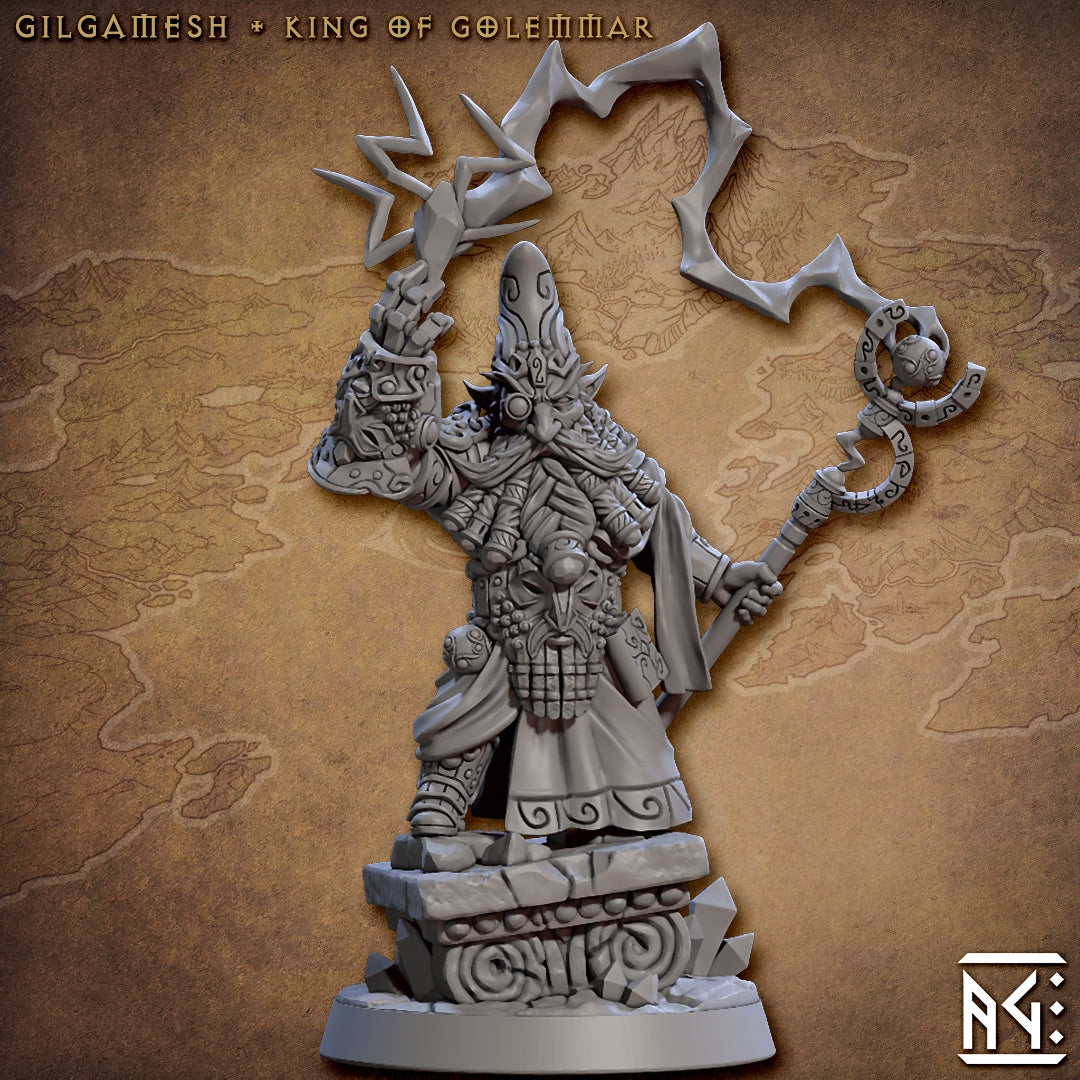 miniature Depth digger gnomes kit 2 sculpted by Artisan Guild