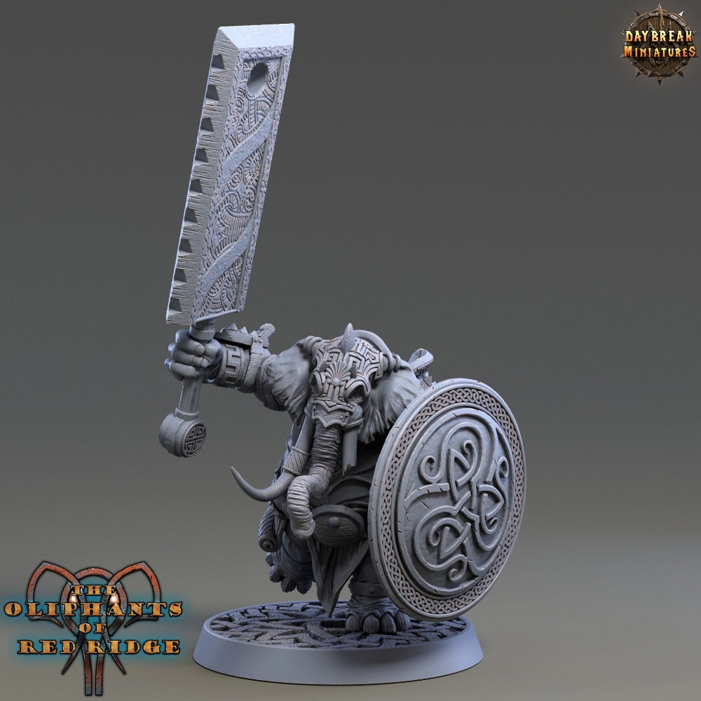 Hanno Flatslap miniature sculpted by Daybreak Miniatures