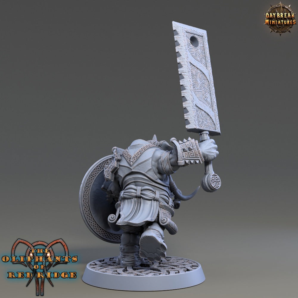 Hanno Flatslap miniature sculpted by Daybreak Miniatures