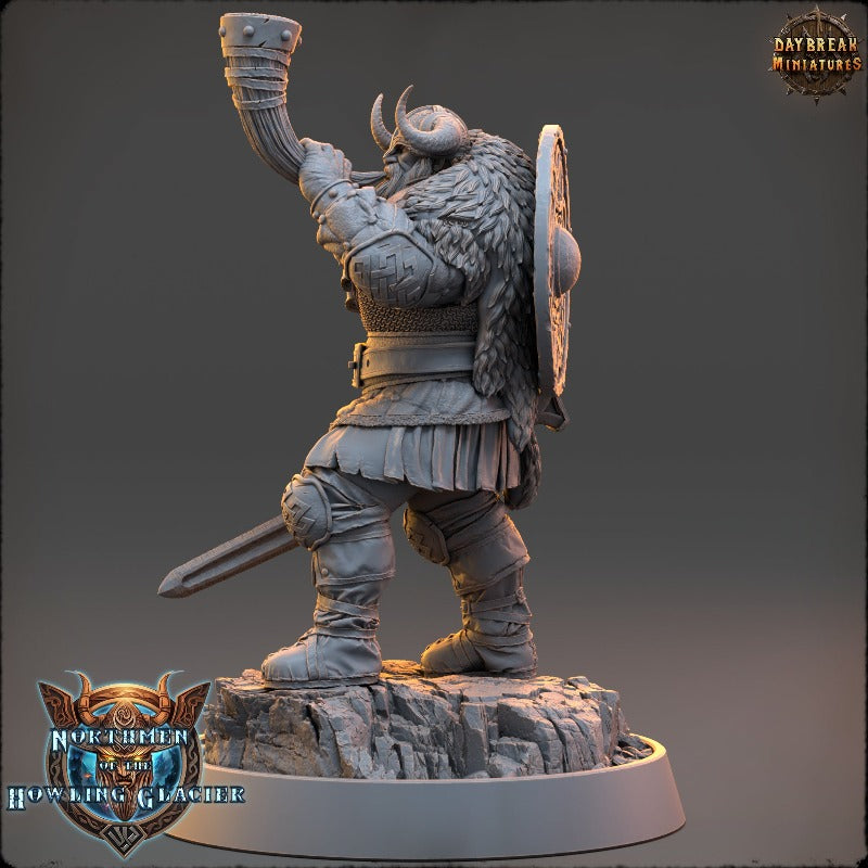 miniature Harald Hornblower sculpted by Daybreak Miniatures
