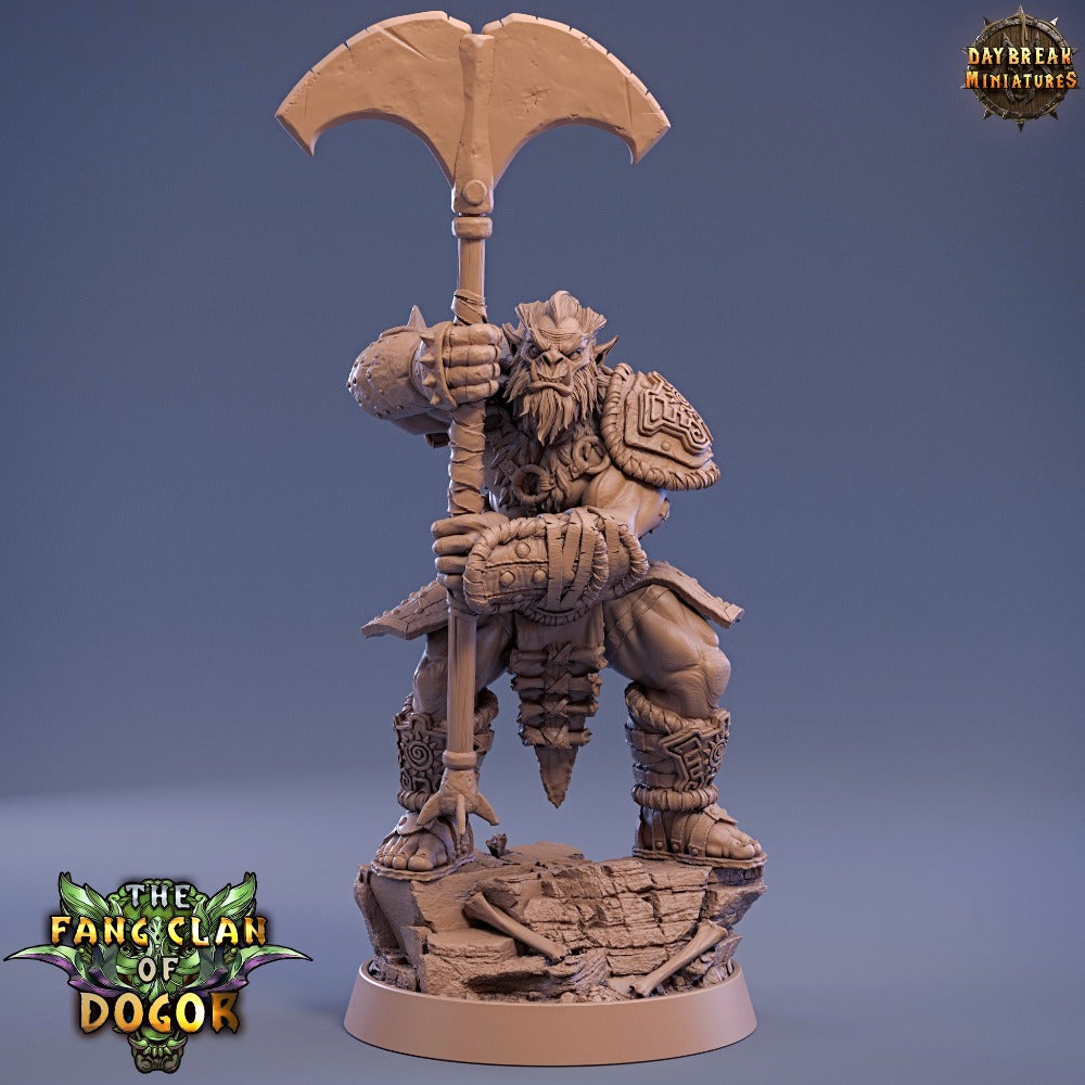 miniature Hivaa Kantz sculpted by Daybreak miniatures