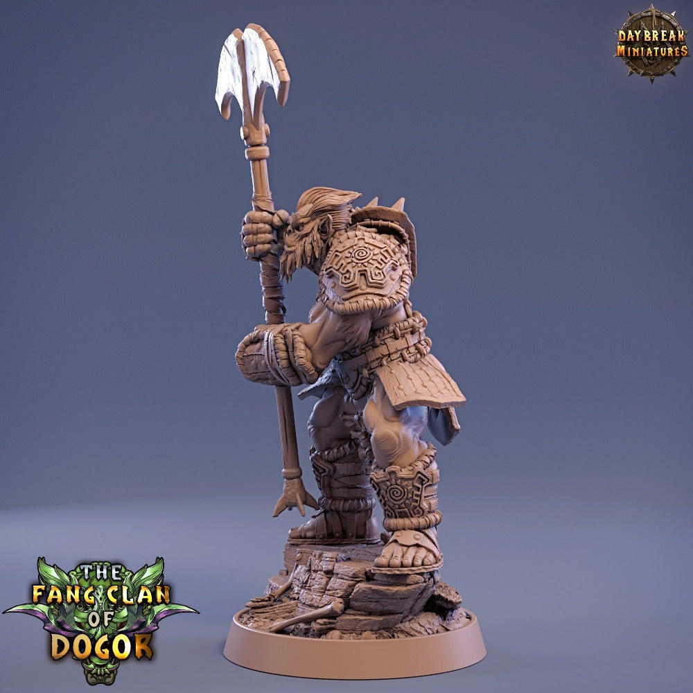 miniature Hivaa Kantz sculpted by Daybreak miniatures