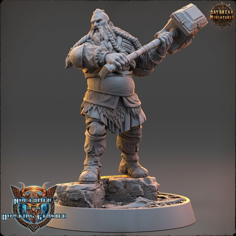 miniature Holgrim Broadneck sculpted by Daybreak Miniatures