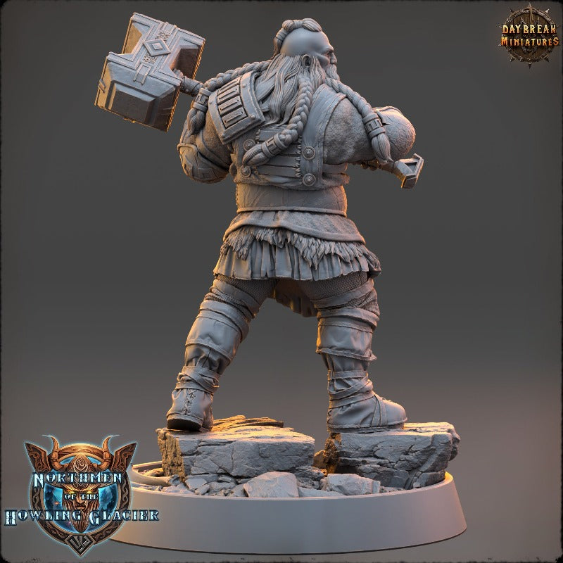 miniature Holgrim Broadneck sculpted by Daybreak Miniatures