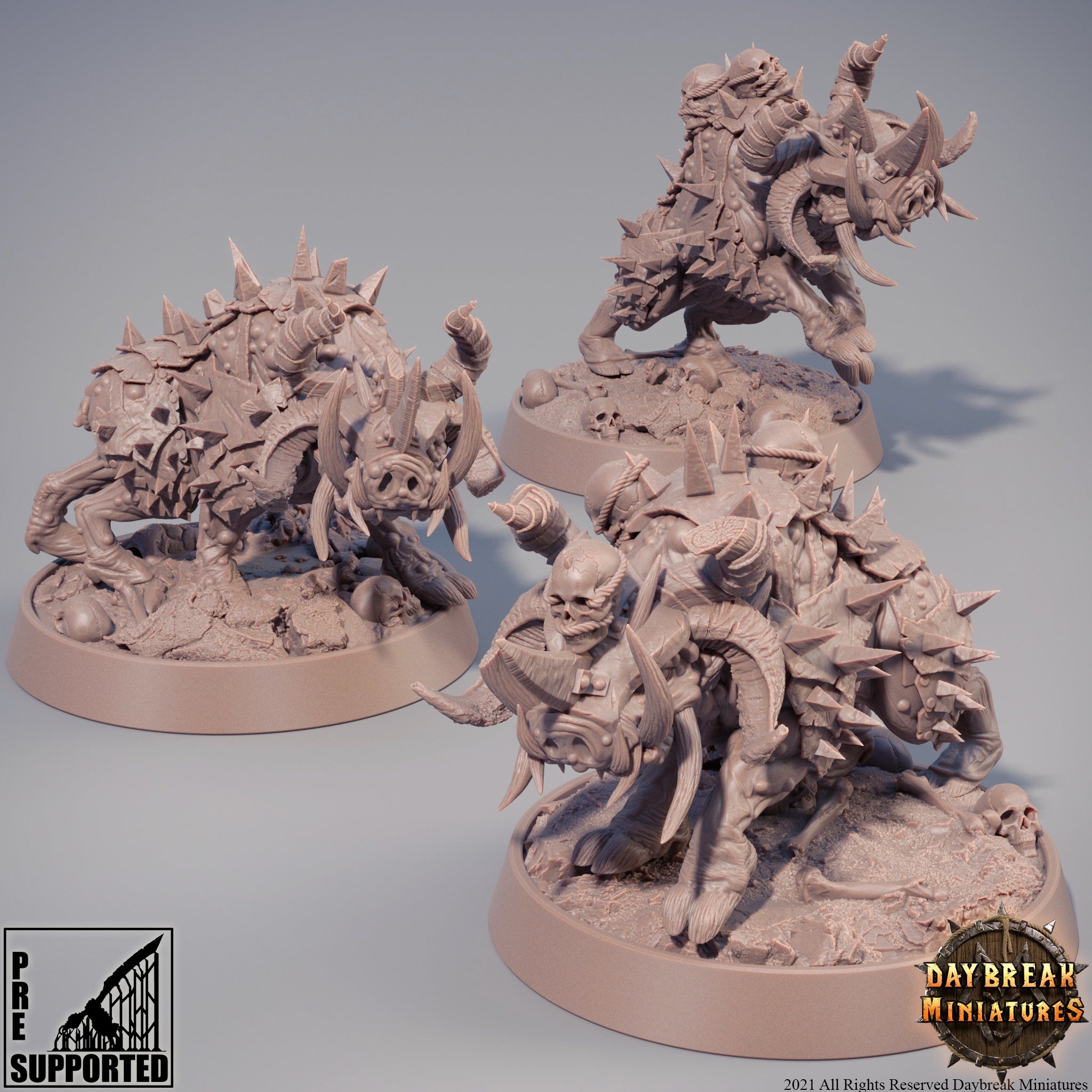 Houndhogs of the Sheltering Fire (3 pack)