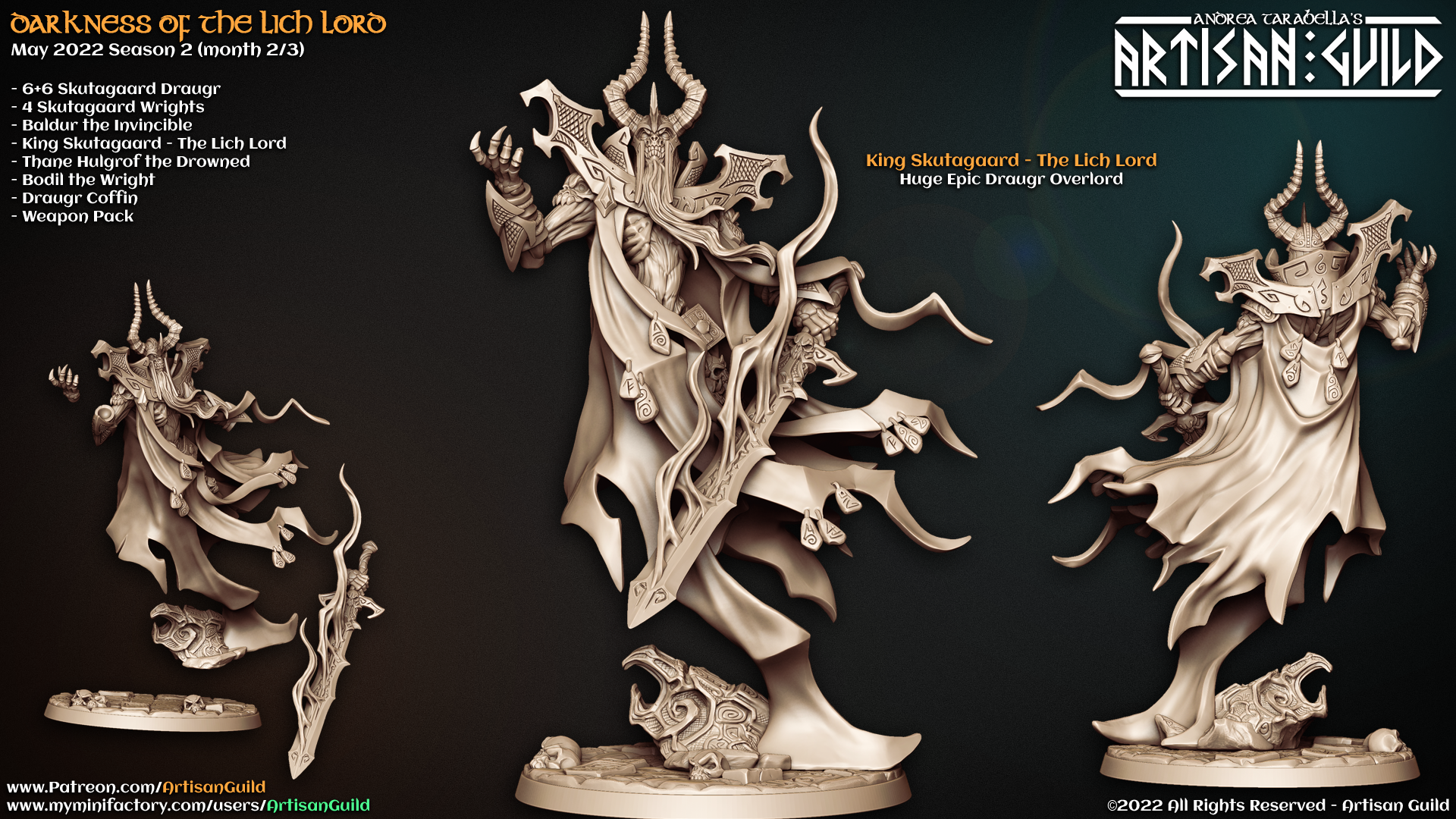 King Skutagaard - the Lich Lord