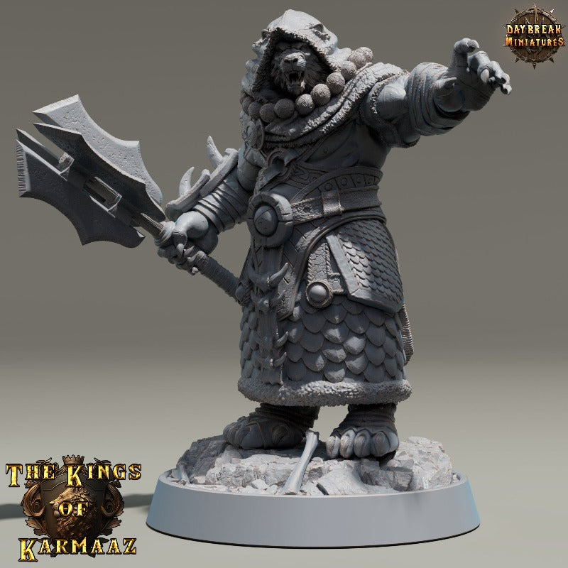 miniature King Dawntredder sculpted by Daybreak Miniatures