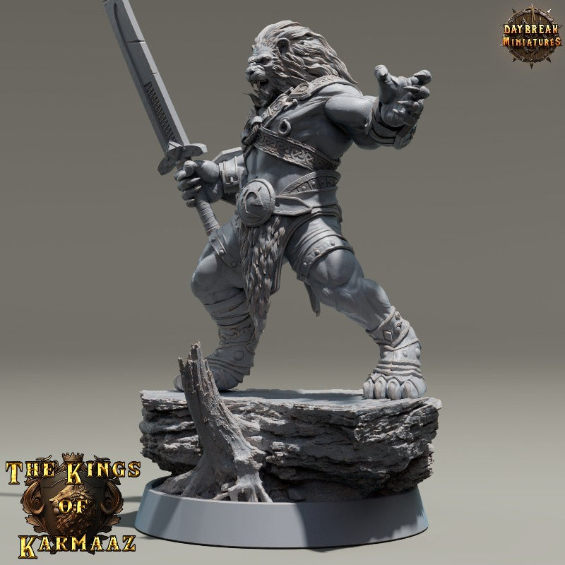 miniature King Deepcut sculpted by Daybreak Miniatures