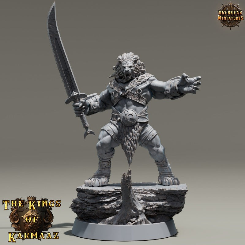 miniature King Deepcut sculpted by Daybreak Miniatures