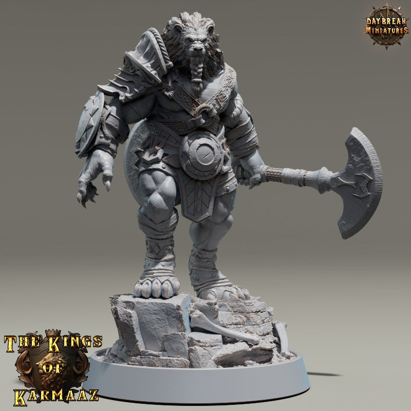 miniature King Emmering sculpted by Daybreak Miniatures