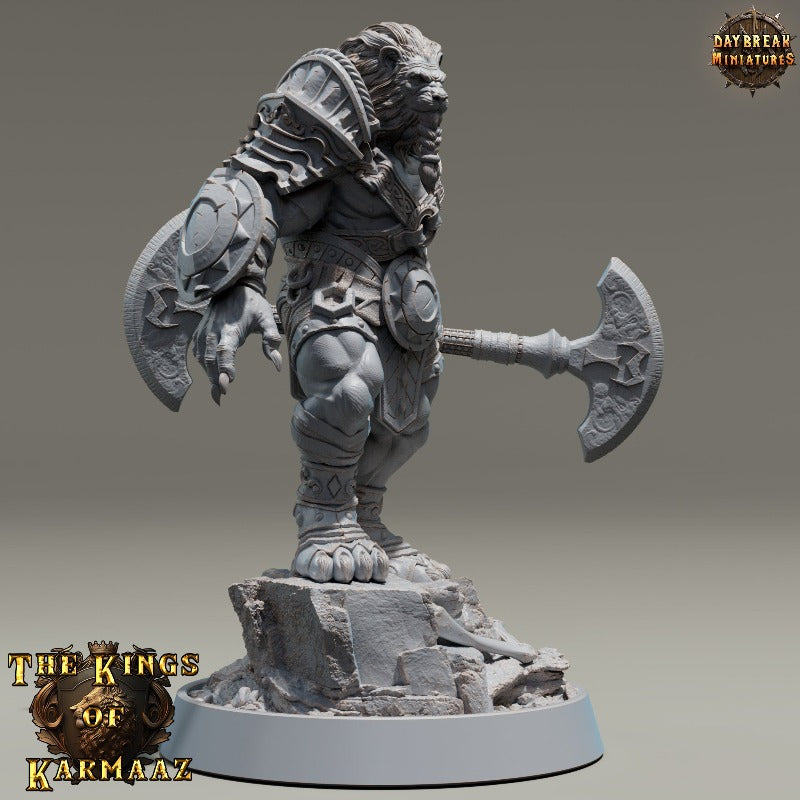 miniature King Emmering sculpted by Daybreak Miniatures