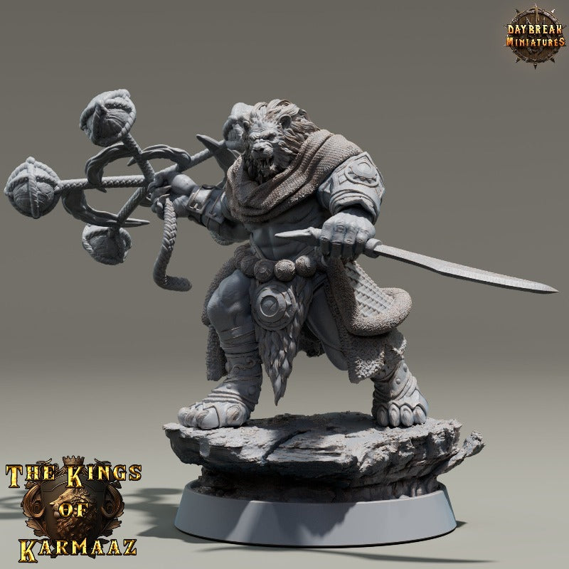 miniature King Frency sculpted by Daybreak Miniatures