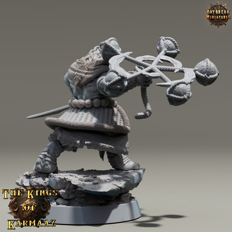 miniature King Frency sculpted by Daybreak Miniatures