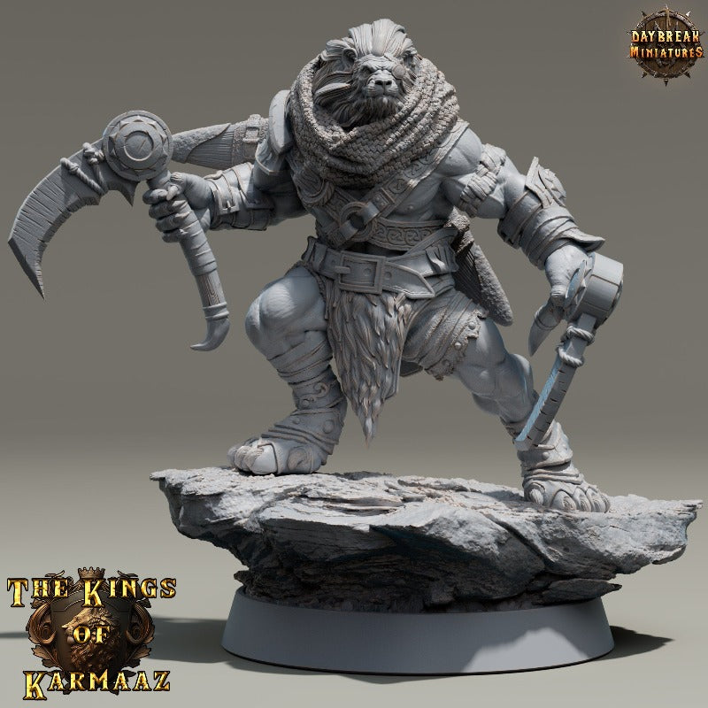 miniature King Ghostfang sculpted by Daybreak Miniatures