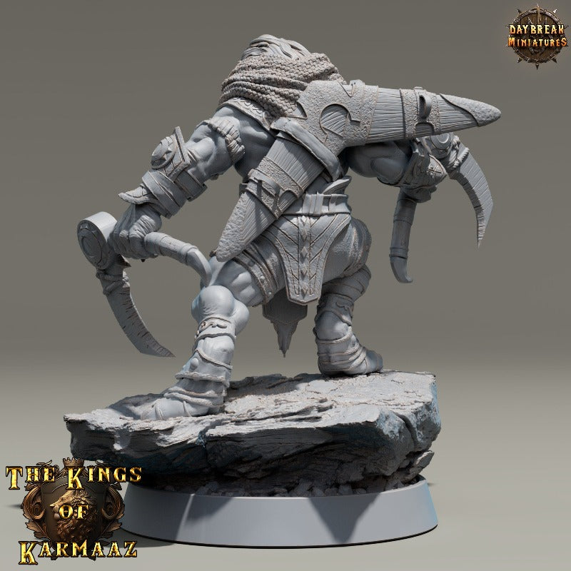 miniature King Ghostfang sculpted by Daybreak Miniatures