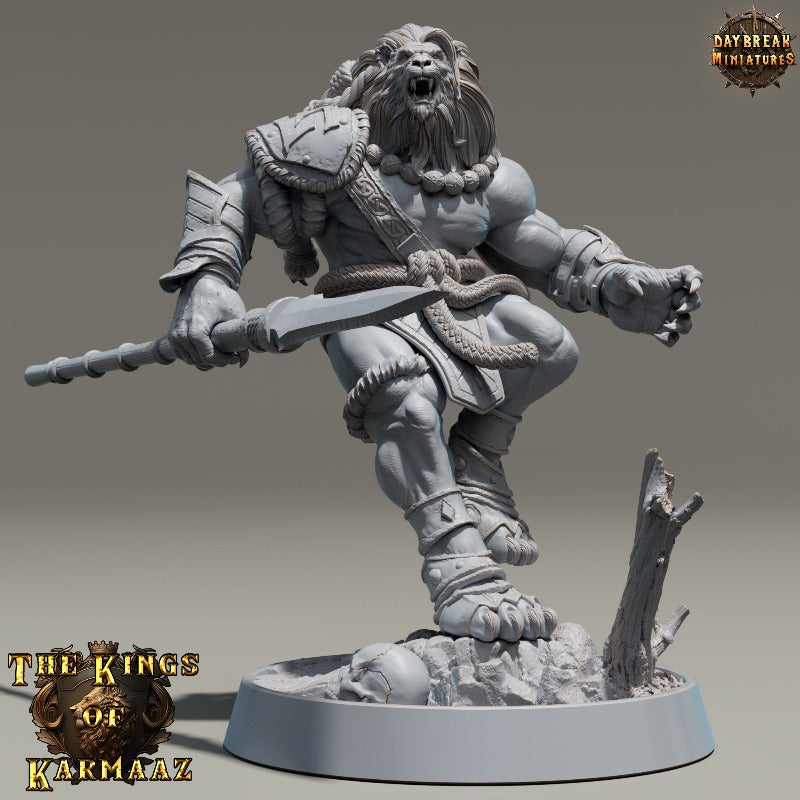 miniature King Gutterung sculpted by Daybreak Miniatures