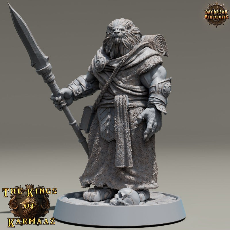miniature King Wayfarer sculpted by Daybreak Miniatures