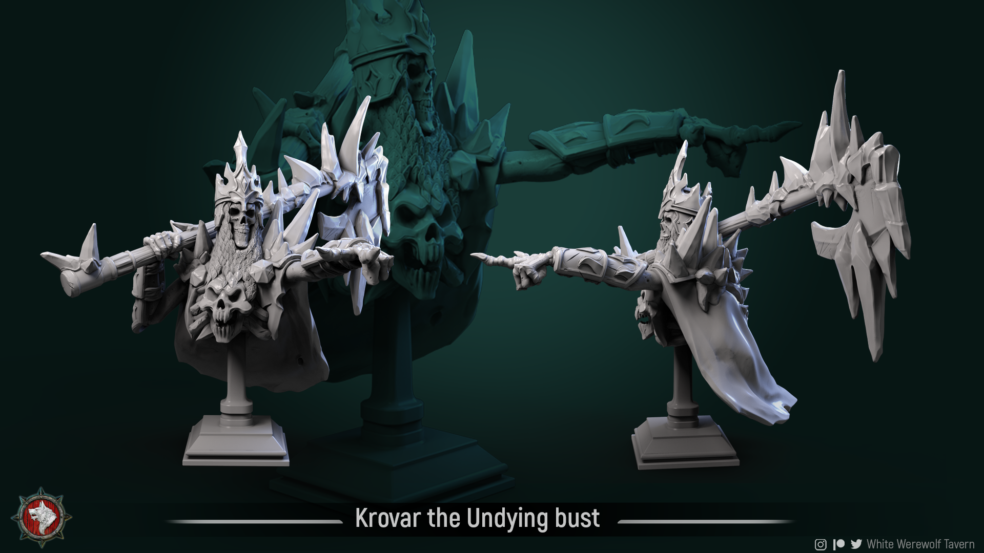 Krovar the Undying Bust