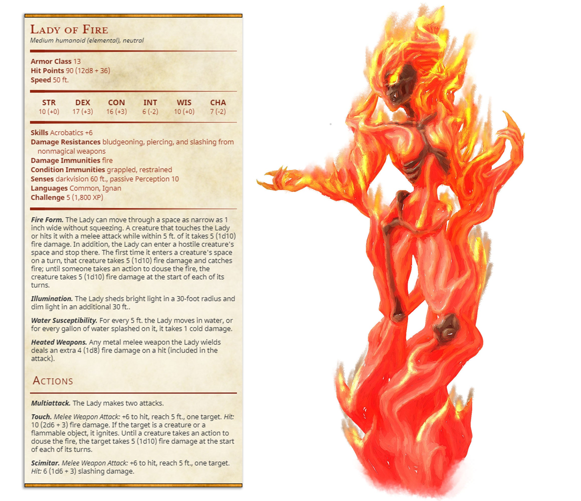 Lady of Fire