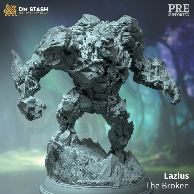 miniature Lazlus - the Broken sculpted by DM Stash