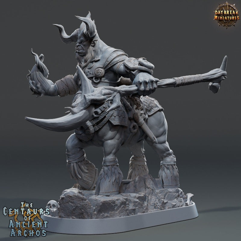 miniature Lord Destrius sculpted by Daybreak Miniatures
