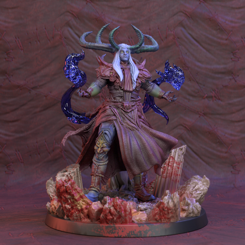 miniature Lucifer by Clay Cyanide
