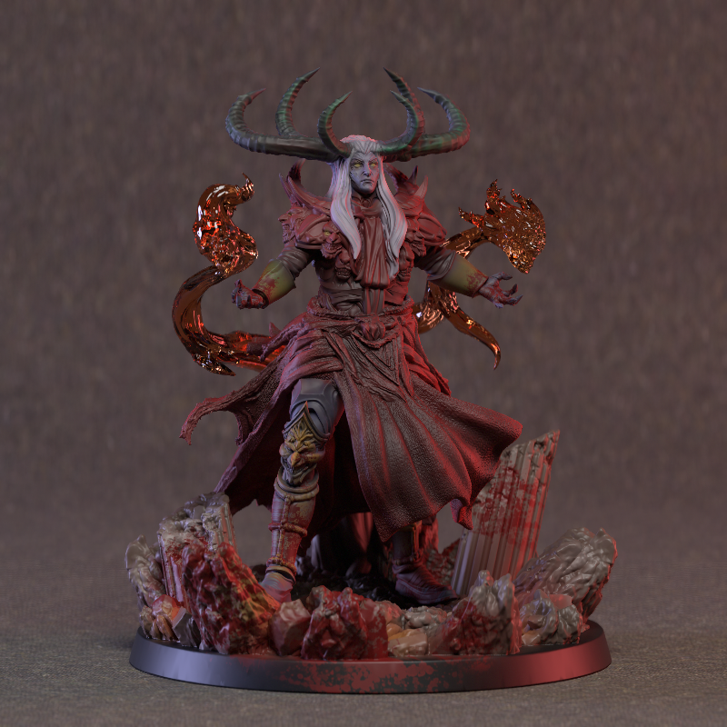 miniature Lucifer by Clay Cyanide