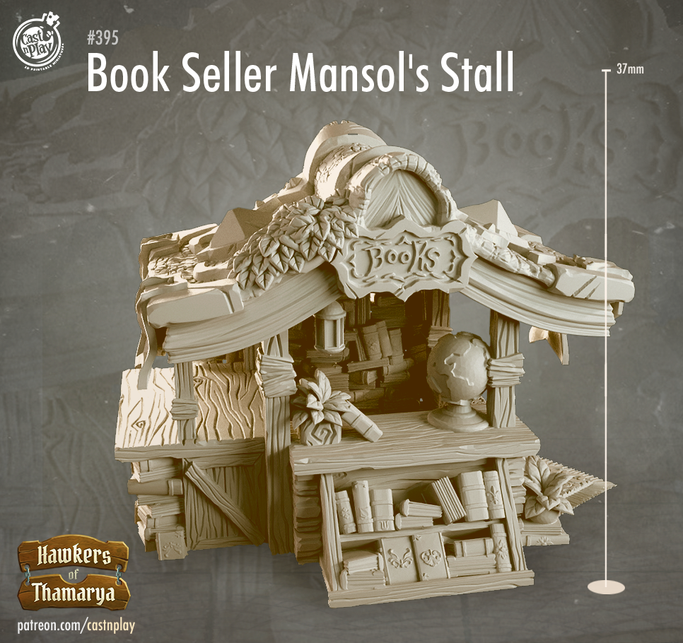 Book shop Prop terrain piece