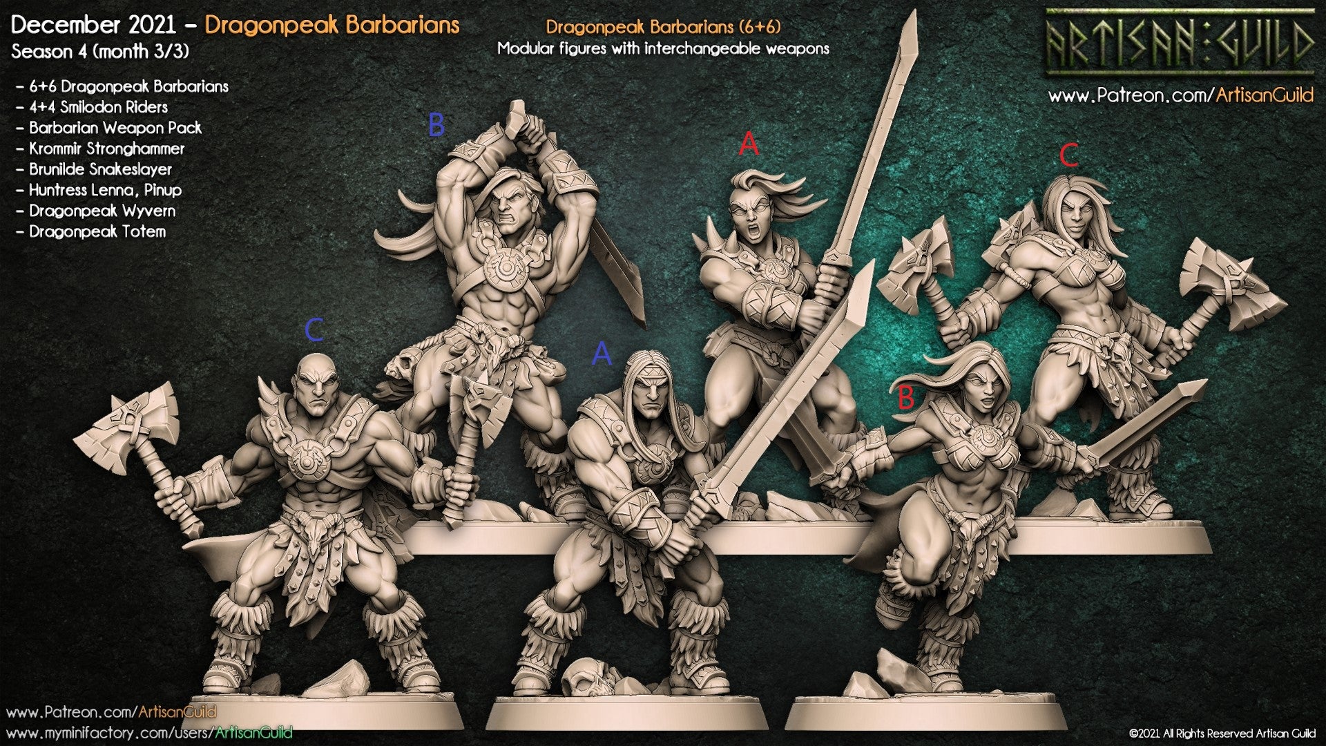 human barbarians broadsword unpainted resin unpainted resin 3D Printed Miniature