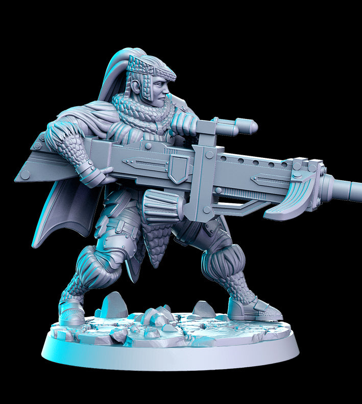 Muacaitl - Modern tribal monster-hunter