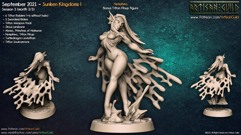 Nymphea - Triton Pinup
