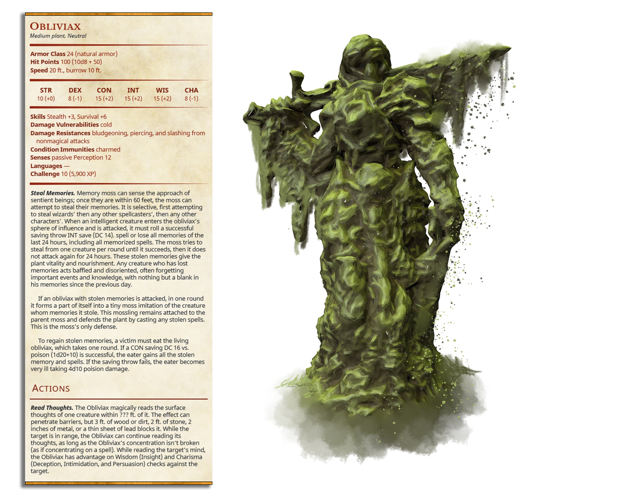Obliviax Moss