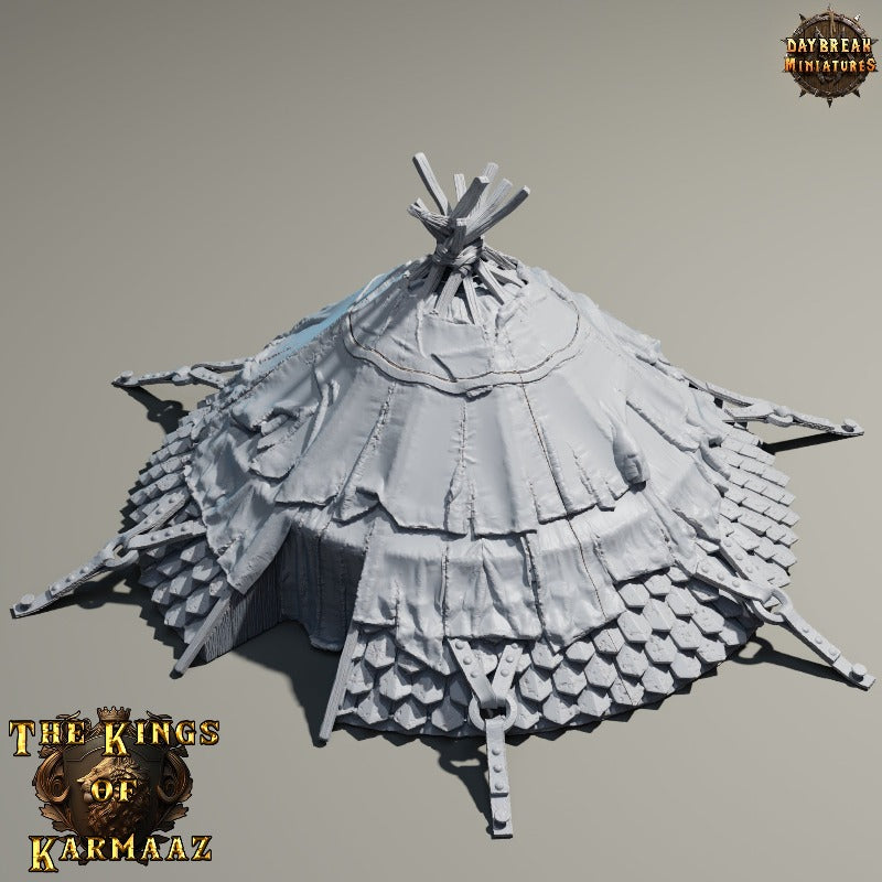 miniature Officers Marquee sculpted by Daybreak Miniatures