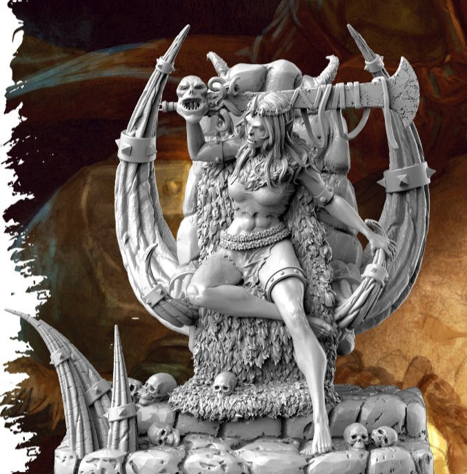 miniature Snagha sculpted by Nocturna