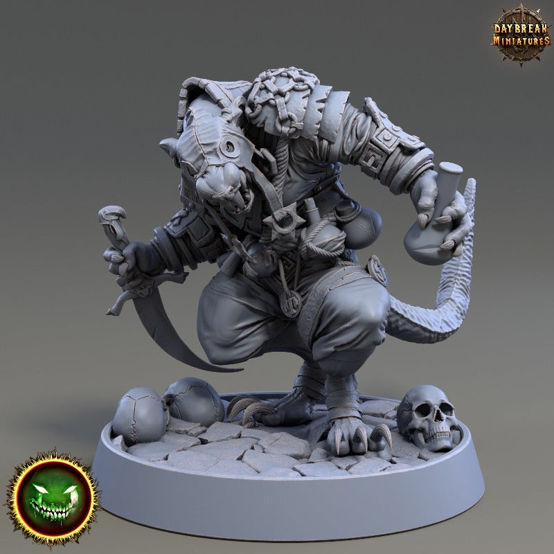 miniature Sinbad Strangeblood sculpted by Daybreak Miniatures