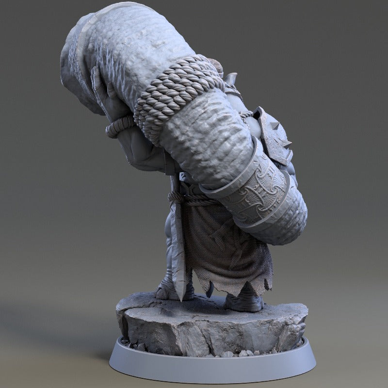 Rhino folk Siro Hornblower sculpted by Daybreak miniatures