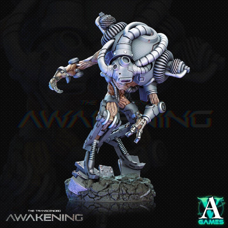 miniature Trancended Meltabags pose 1 sculpted by Archvillain Games