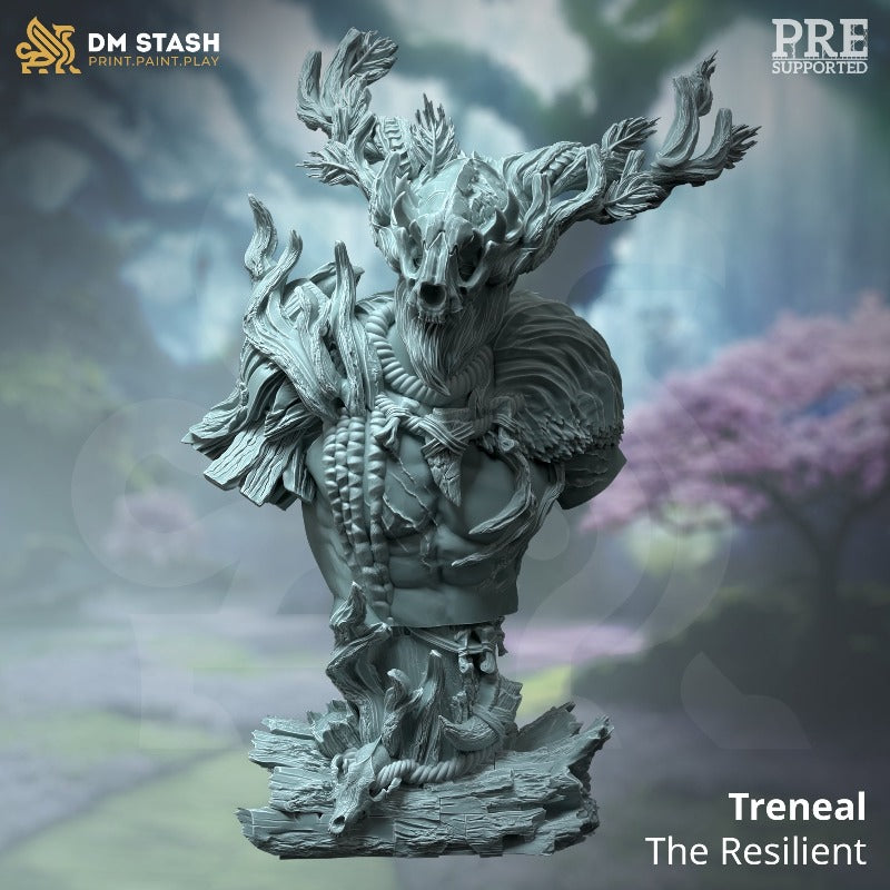 miniature Treneal Bust sculpted by DM Stash