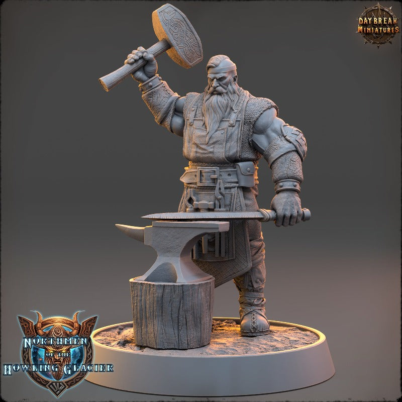 miniature Varg Firebrand sculpted by Daybreak Miniatures