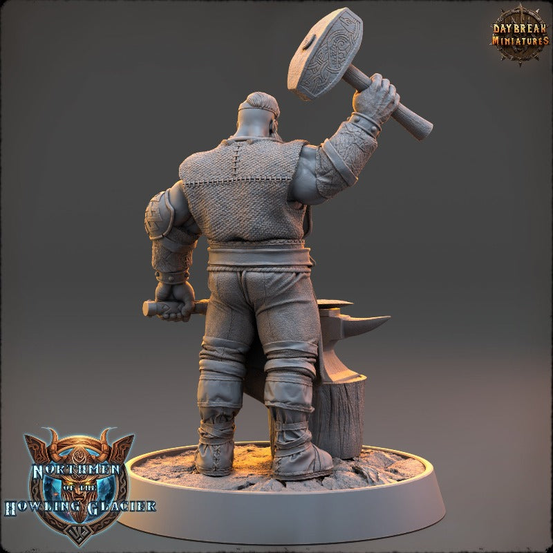 miniature Varg Firebrand sculpted by Daybreak Miniatures